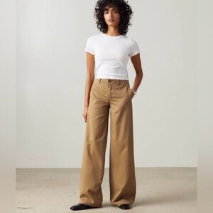 Levi's Premium Brown Wide-Leg Pants